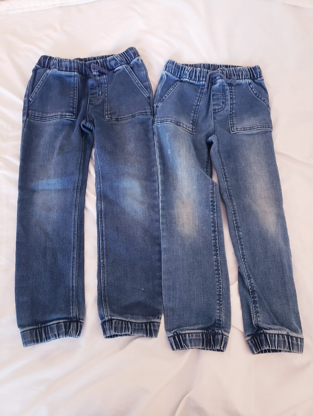 5T Boys Cat & Jack Elastic-Waist Denim Jogger Pants